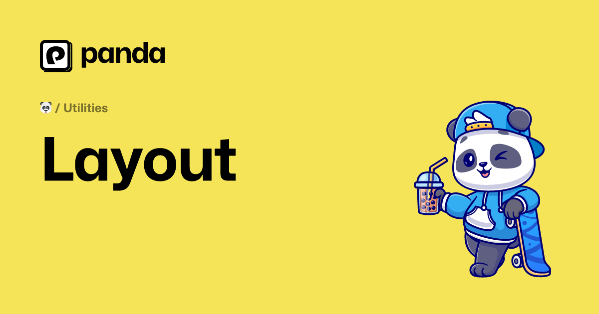 Layout - Panda CSS